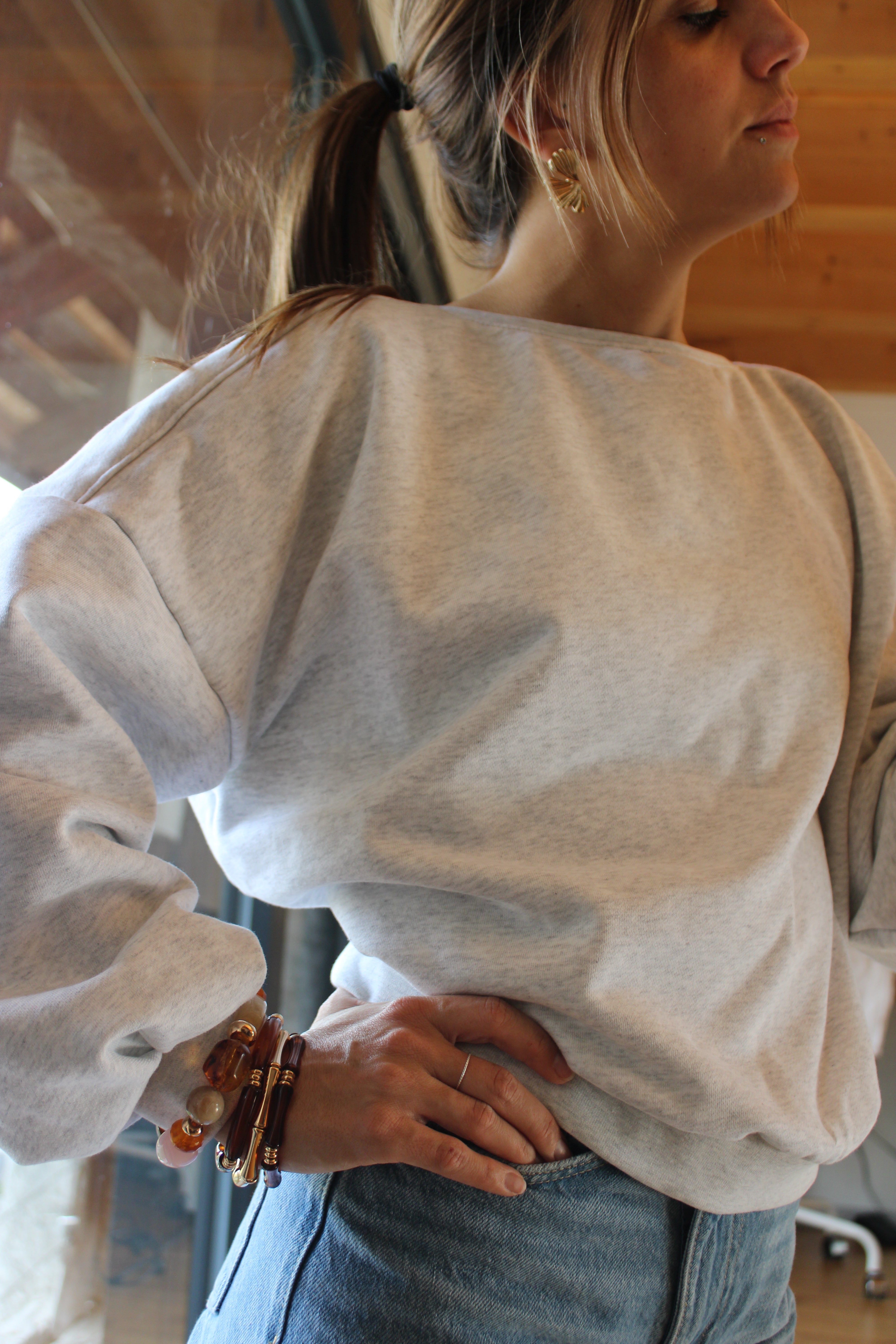 Tim gris chiné (clair)