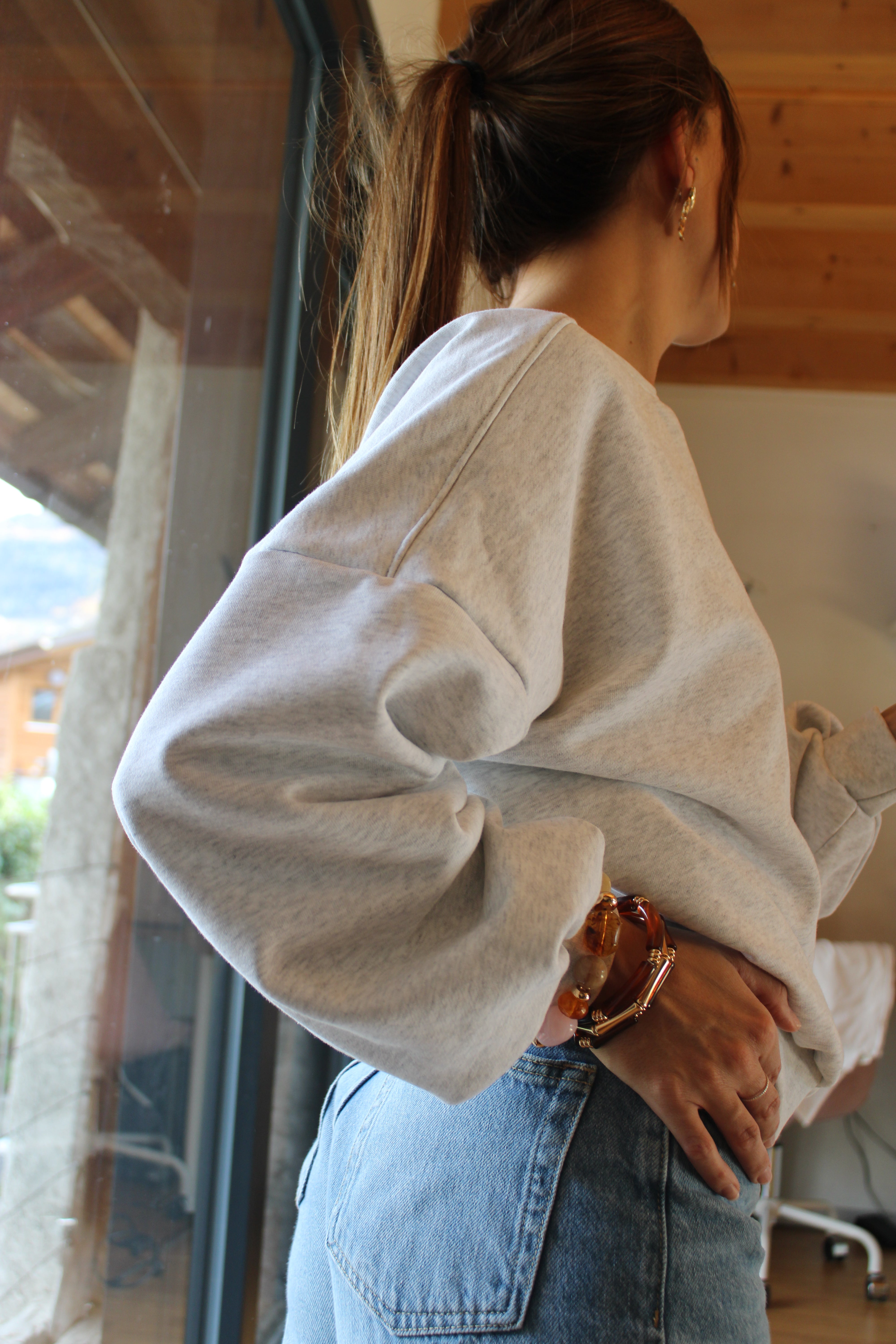 Tim gris chiné (clair)